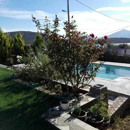 Villa Dimitris Vasos With Sea And Mountain View Aliveri